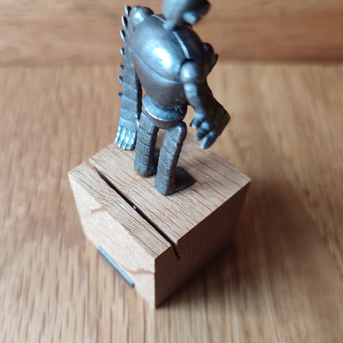 Official Ghibli Museum Laputa Figure/Card Holder • Robot Soldier Metallic Figurine/Statue/Home Decor/Interior Design - Kamaji Market