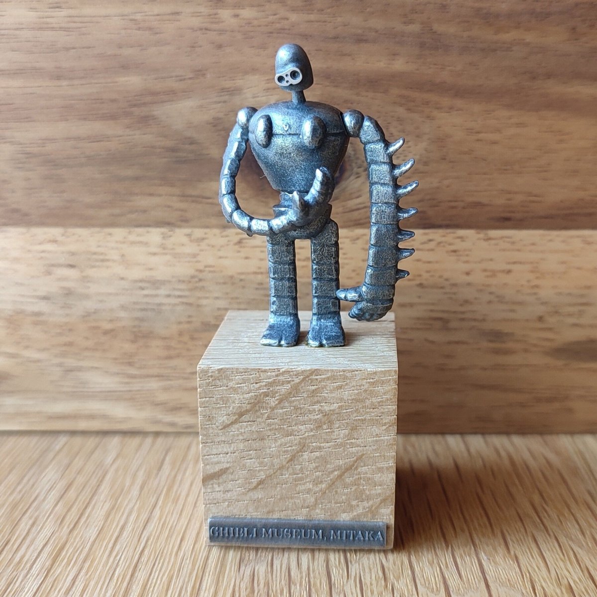 Official Ghibli Museum Laputa Figure/Card Holder • Robot Soldier Metallic Figurine/Statue/Home Decor/Interior Design - Kamaji Market