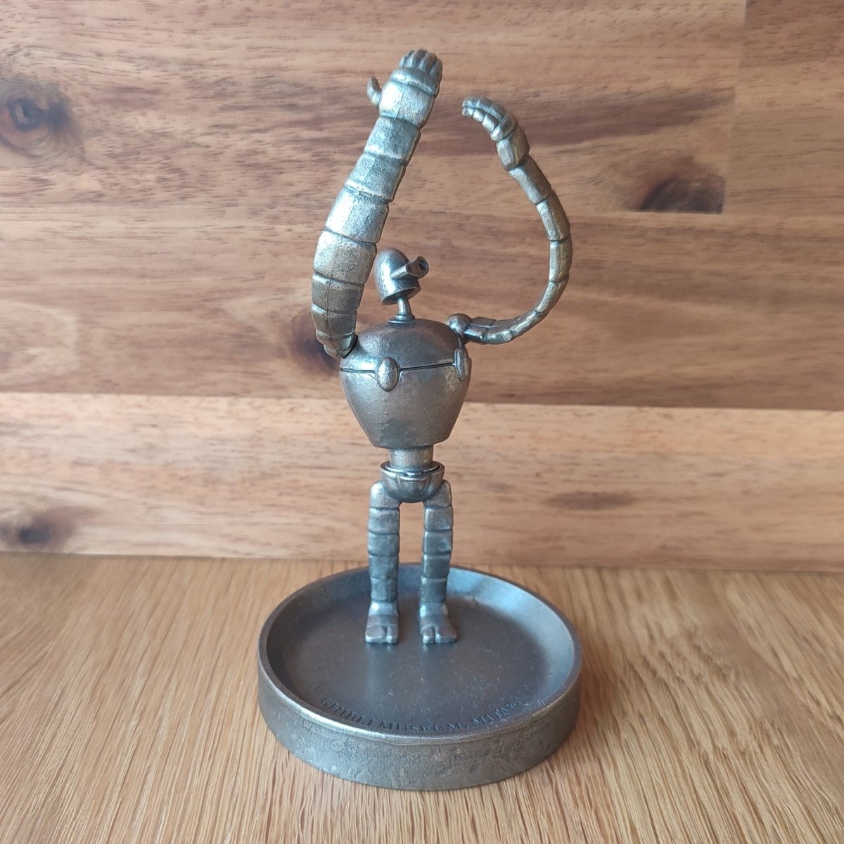 Official Ghibli Museum Laputa Metallic Figurine/Jewelry Stand • Robot Soldier Figure/Statue/Home Decor/Interior Diorama - Kamaji Market