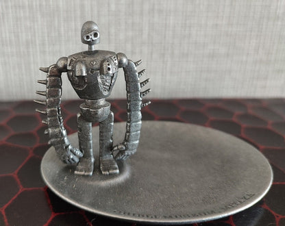 Official Ghibli Museum Laputa Metallic Figurine/Jewelry Stand • Robot Soldier Figure/Statue/Home Decor/Interior Diorama - Kamaji Market