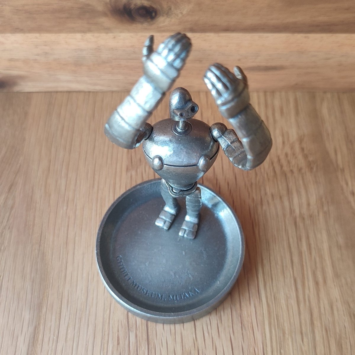 Official Ghibli Museum Laputa Metallic Figurine/Jewelry Stand • Robot Soldier Figure/Statue/Home Decor/Interior Diorama - Kamaji Market