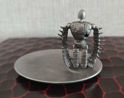 Official Ghibli Museum Laputa Metallic Figurine/Jewelry Stand • Robot Soldier Figure/Statue/Home Decor/Interior Diorama - Kamaji Market