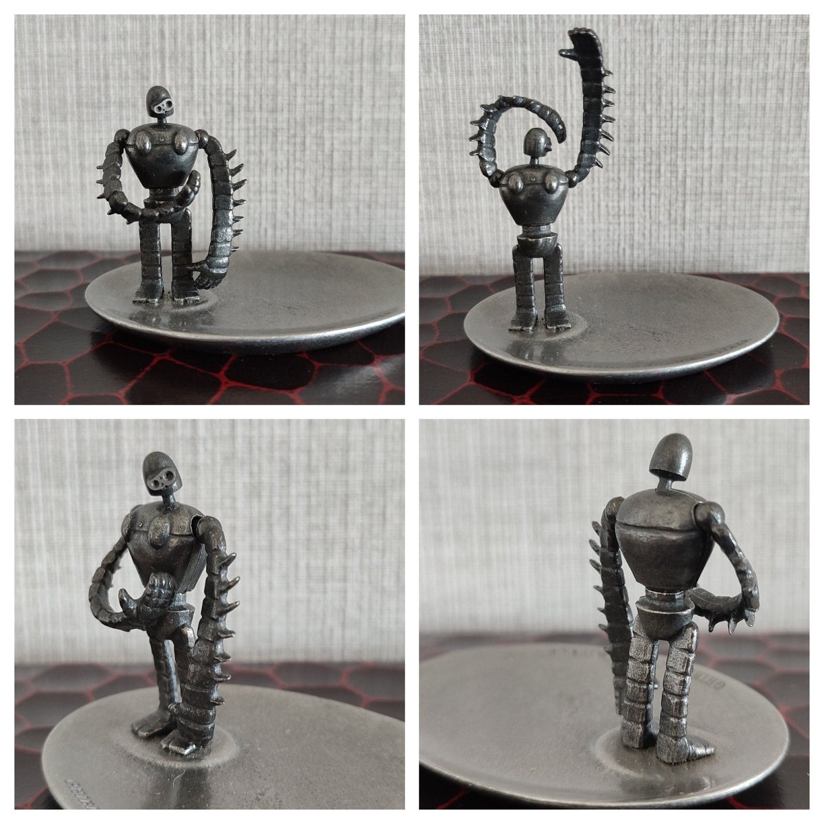 Official Ghibli Museum Laputa Metallic Figurine/Jewelry Stand • Robot Soldier Figure/Statue/Home Decor/Interior Diorama - Kamaji Market