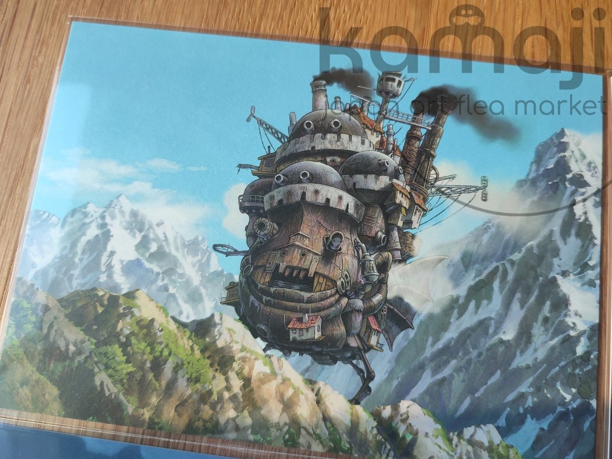 Official Ghibli Museum Postcard • Howl, Totoro, Ponyo, Mononoke Artwork • Studio Ghibli Painting - Kamaji Market