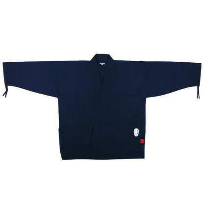 Official Ghibli Museum Samue/Loungewear • Spirited Away Clothes/Kimono/Ukata/Robe/Outfit/Wear/Top • No Face Kaonashi - Kamaji Market