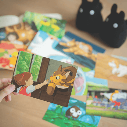 Official Ghibli Museum Short Film 10x Postcards Set • Hayao Miyazaki Anime • Ghibli Museum Exclusive - Kamaji Market