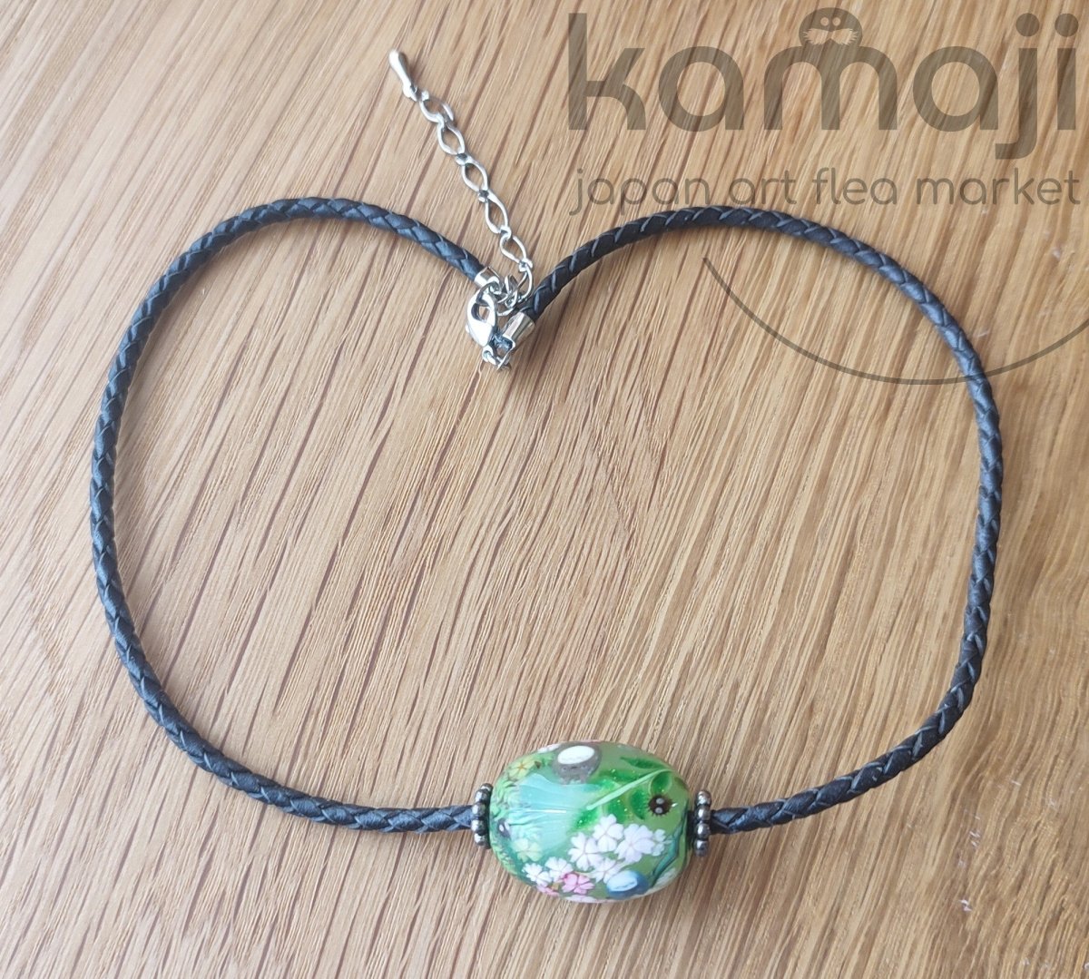 Official Ghibli Museum Totoro Necklace • My Neighbor Totoro Handmade Glass Jewelry - Kamaji Market