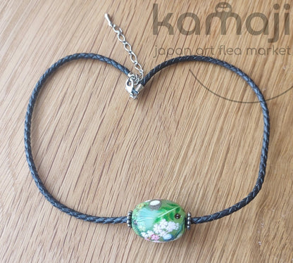 Official Ghibli Museum Totoro Necklace • My Neighbor Totoro Handmade Glass Jewelry - Kamaji Market