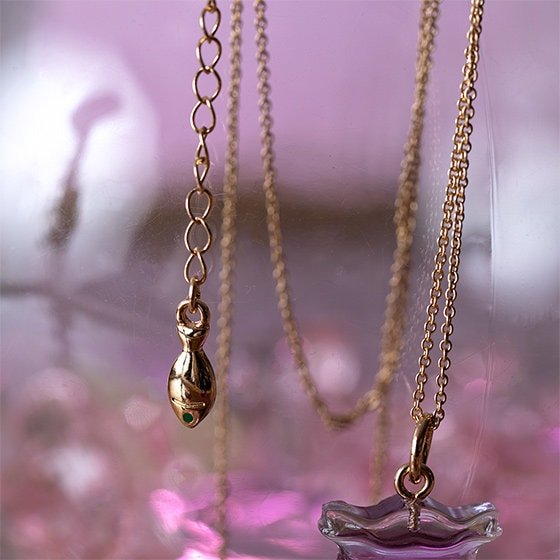 Official Ghibli Muta Cat in Jelly Necklace Adjustable • The Cat Returns, Whisper of the Heart • Japanese Anime Jewelry - Kamaji Market