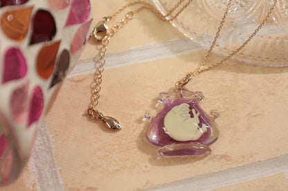 Official Ghibli Muta Cat in Jelly Necklace Adjustable • The Cat Returns, Whisper of the Heart • Japanese Anime Jewelry - Kamaji Market