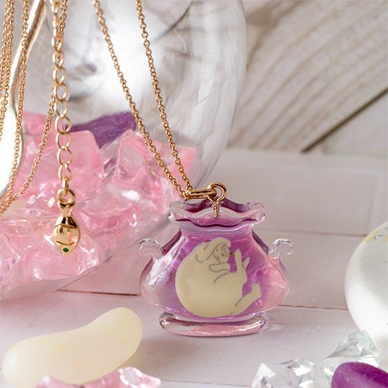 Official Ghibli Muta Cat in Jelly Necklace Adjustable • The Cat Returns, Whisper of the Heart • Japanese Anime Jewelry - Kamaji Market