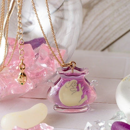 Official Ghibli Muta Cat in Jelly Necklace Adjustable • The Cat Returns, Whisper of the Heart • Japanese Anime Jewelry - Kamaji Market