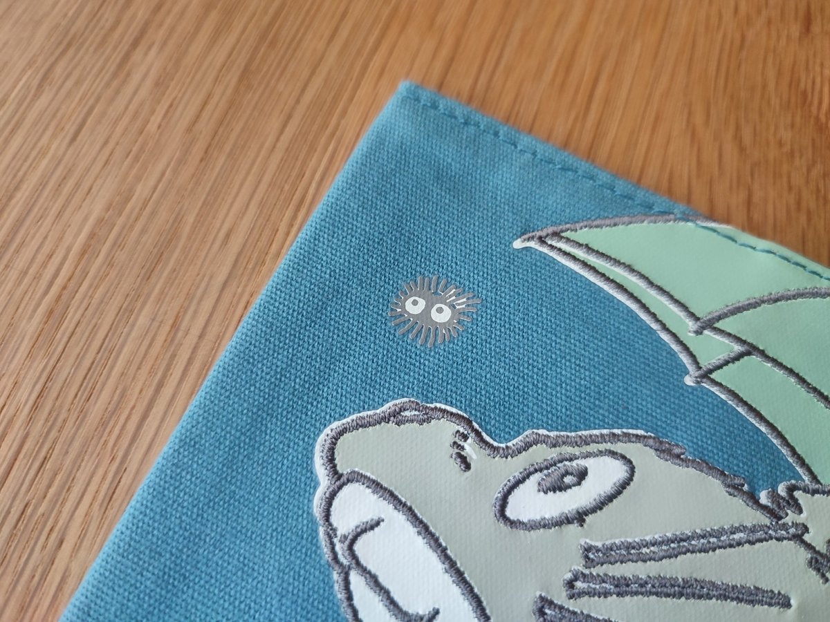 Official Ghibli My Neighbor Totoro Blue Book Cover • Notebook/Schedule book/Diary/Planner/Notepad • Japanese Stationery - Kamaji Market