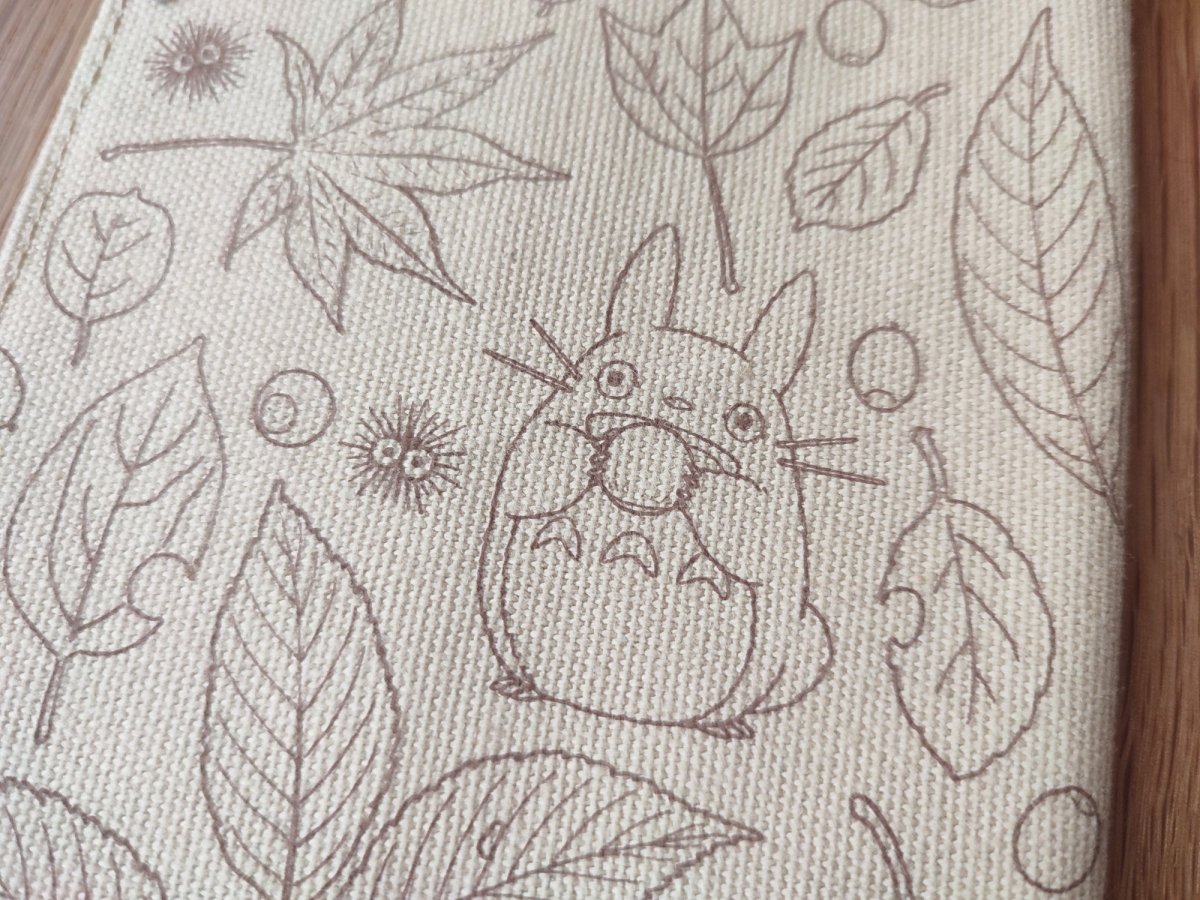 Official Ghibli My Neighbor Totoro Book Cover • Notebook/Schedule book/Diary/Planner/Notepad • Japanese Stationery - Kamaji Market