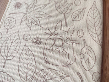 Official Ghibli My Neighbor Totoro Book Cover • Notebook/Schedule book/Diary/Planner/Notepad • Japanese Stationery - Kamaji Market