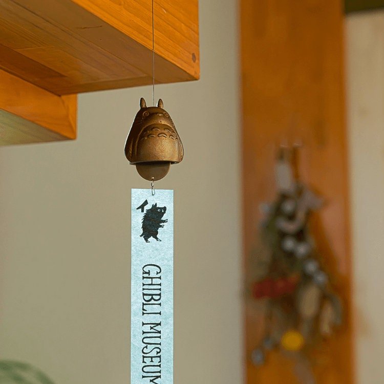 Official Ghibli My Neighbor Totoro Brass Wind Chime/Gardening Bell