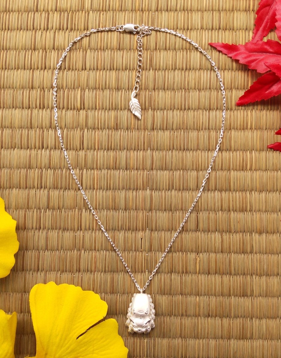 Official Ghibli My Neighbor Totoro Catbus Silver Necklace/Pendant • Cominica Japanese Jewelry - Kamaji Market