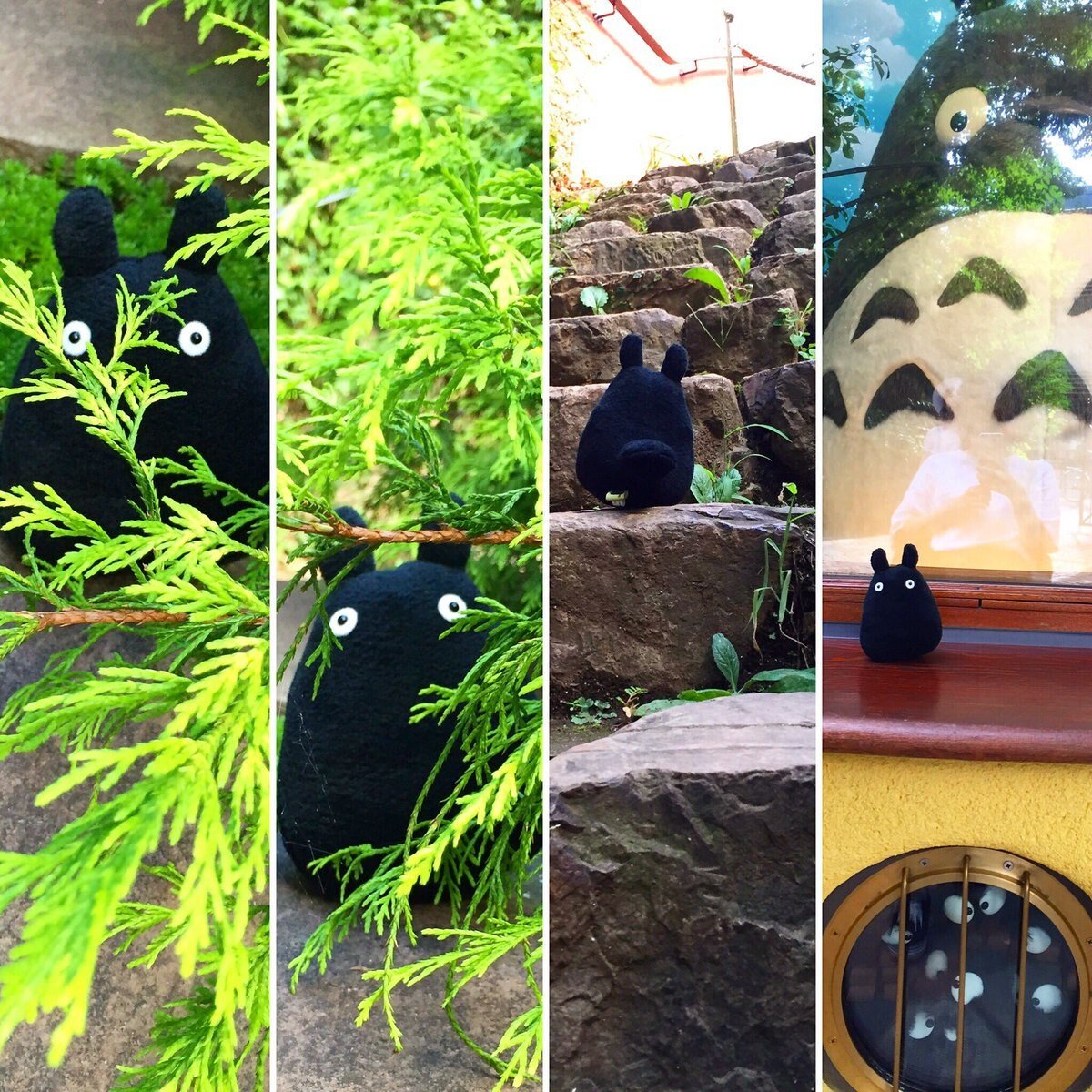 Official Ghibli My Neighbor Totoro Ghost Totoro Plush Toy • Ghibli Museum Exclusive - Kamaji Market