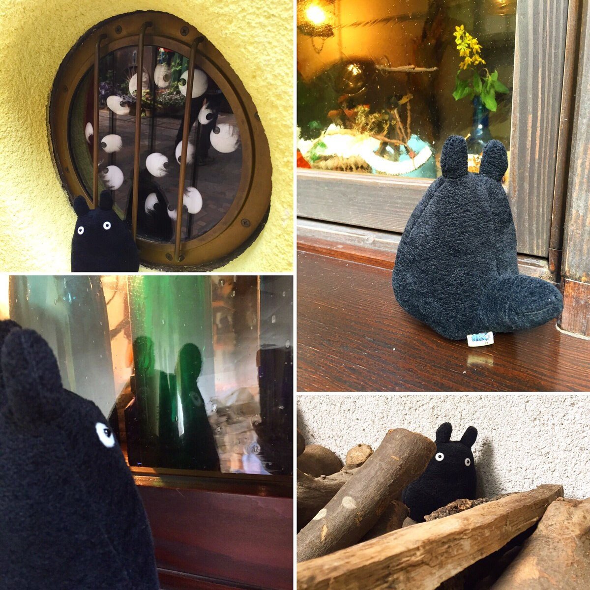 Official Ghibli My Neighbor Totoro Ghost Totoro Plush Toy • Ghibli Museum Exclusive - Kamaji Market
