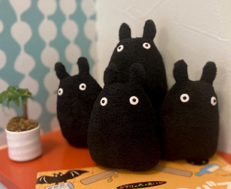 Official Ghibli My Neighbor Totoro Ghost Totoro Plush Toy • Ghibli Museum Exclusive - Kamaji Market