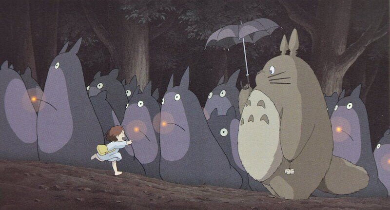Official Ghibli My Neighbor Totoro Ghost Totoro Plush Toy • Ghibli Museum Exclusive - Kamaji Market