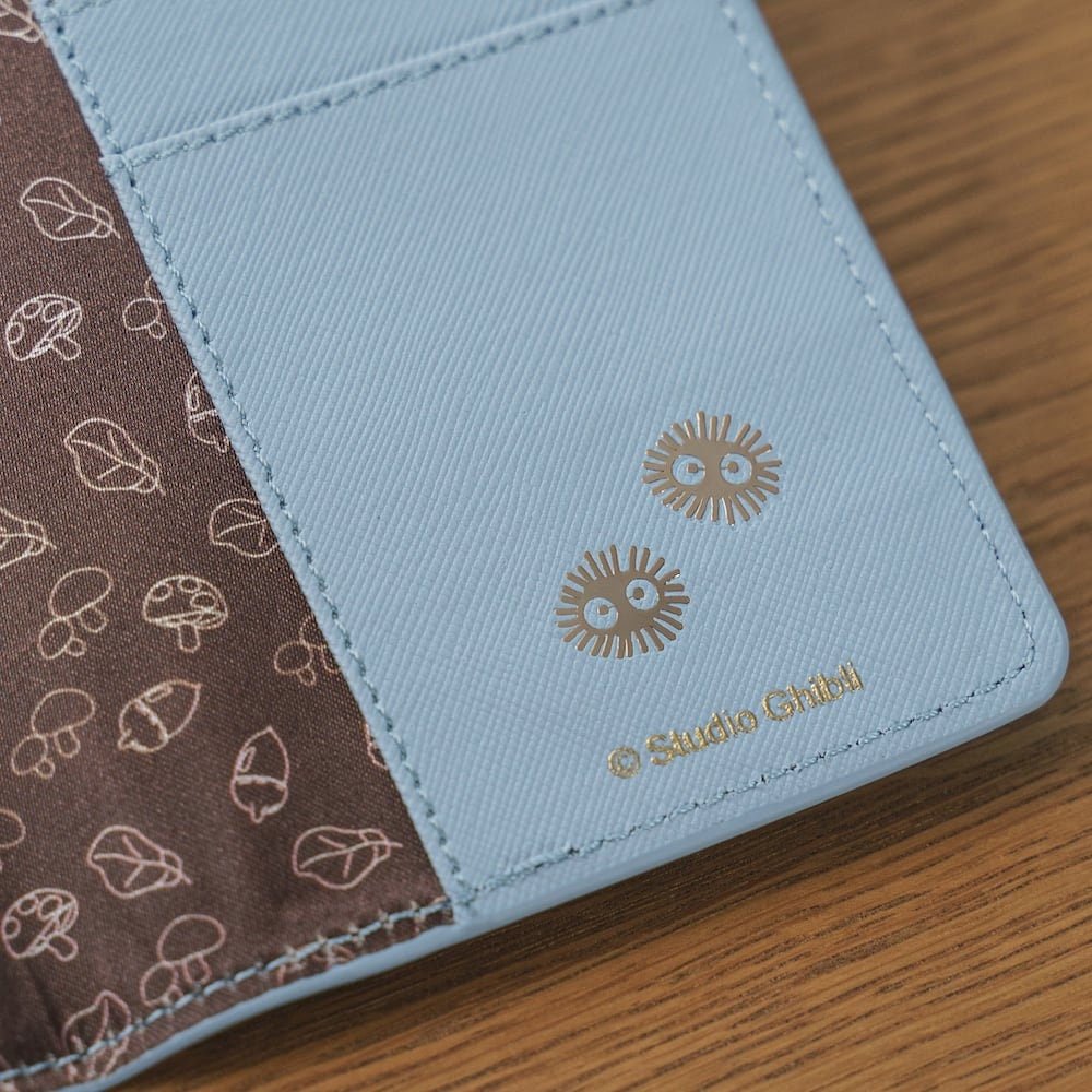 Official Ghibli My Neighbor Totoro Passport Cover/Card Case with Medium Totoro - Kamaji Market