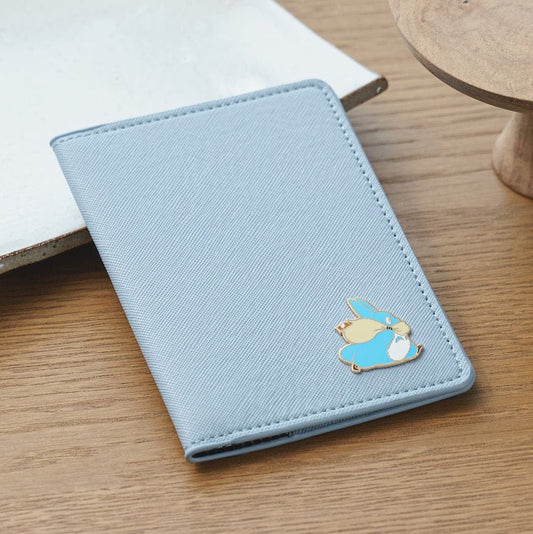 Official Ghibli My Neighbor Totoro Passport Cover/Card Case with Medium Totoro - Kamaji Market