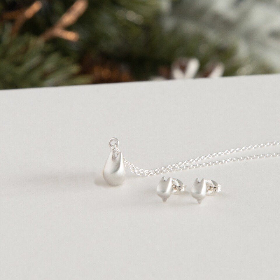 Official Ghibli My Neighbor Totoro Silver Earrings with Small Totoro • Ghibli Museum Exclusive - Kamaji Market