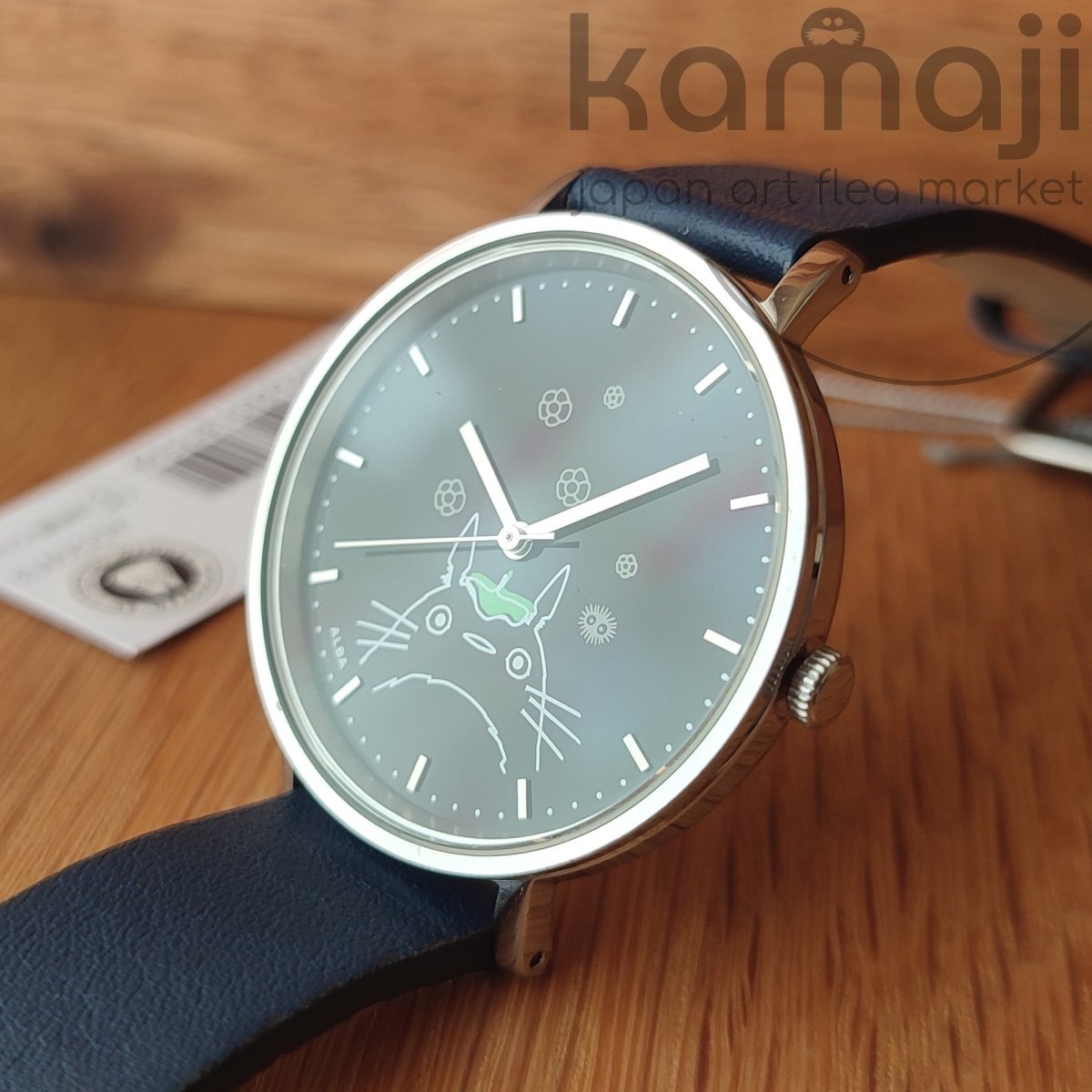 Official Ghibli My Neighbor Totoro Wrist Watch • Japanese Anime Watches • ALBA Seiko Blue - Kamaji Market