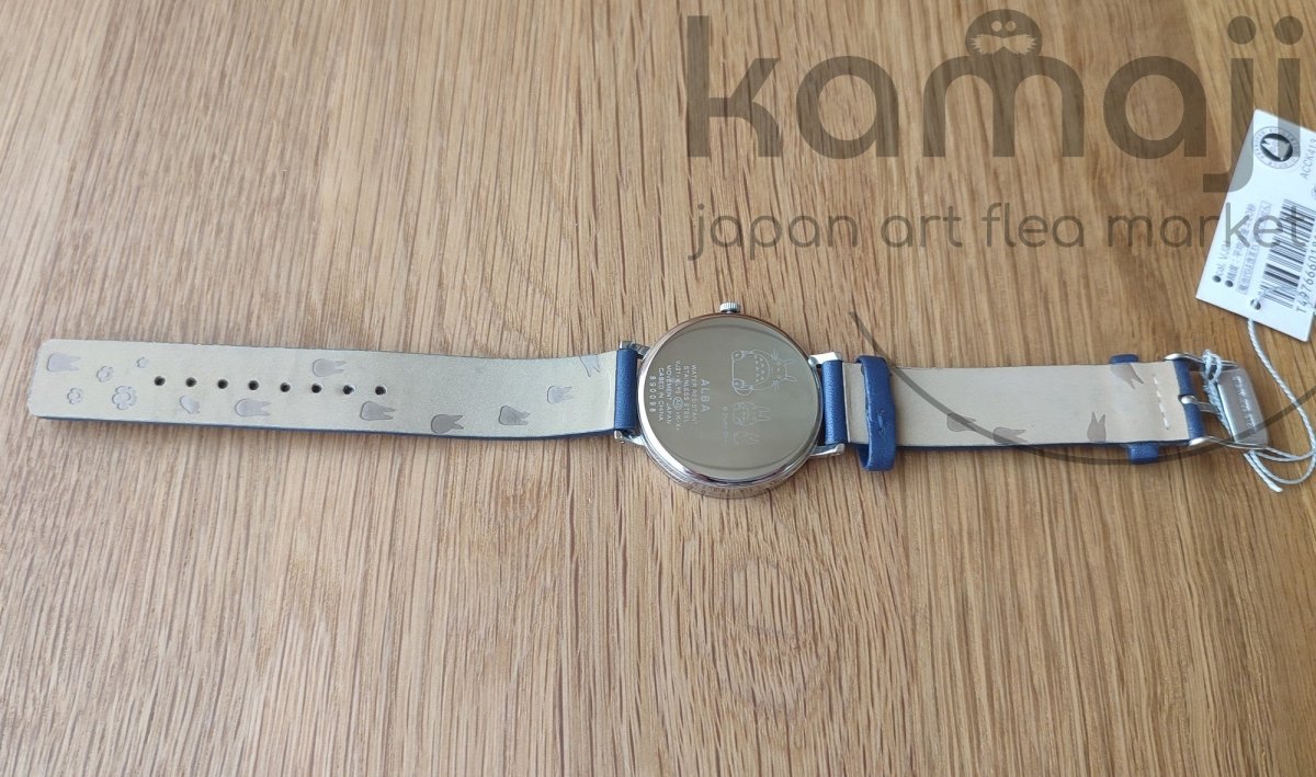 Official Ghibli My Neighbor Totoro Wrist Watch • Japanese Anime Watches • ALBA Seiko Blue - Kamaji Market