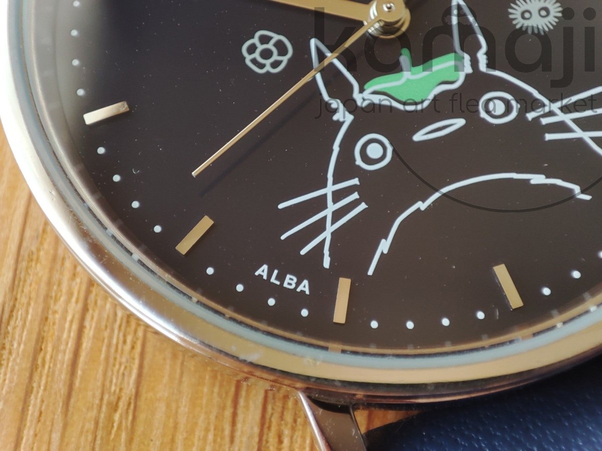 Official Ghibli My Neighbor Totoro Wrist Watch • Japanese Anime Watches • ALBA Seiko Blue - Kamaji Market