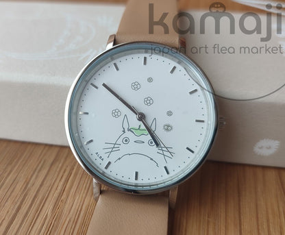 Official Ghibli My Neighbor Totoro Wrist Watch • Japanese Anime Watches • ALBA Seiko White - Kamaji Market