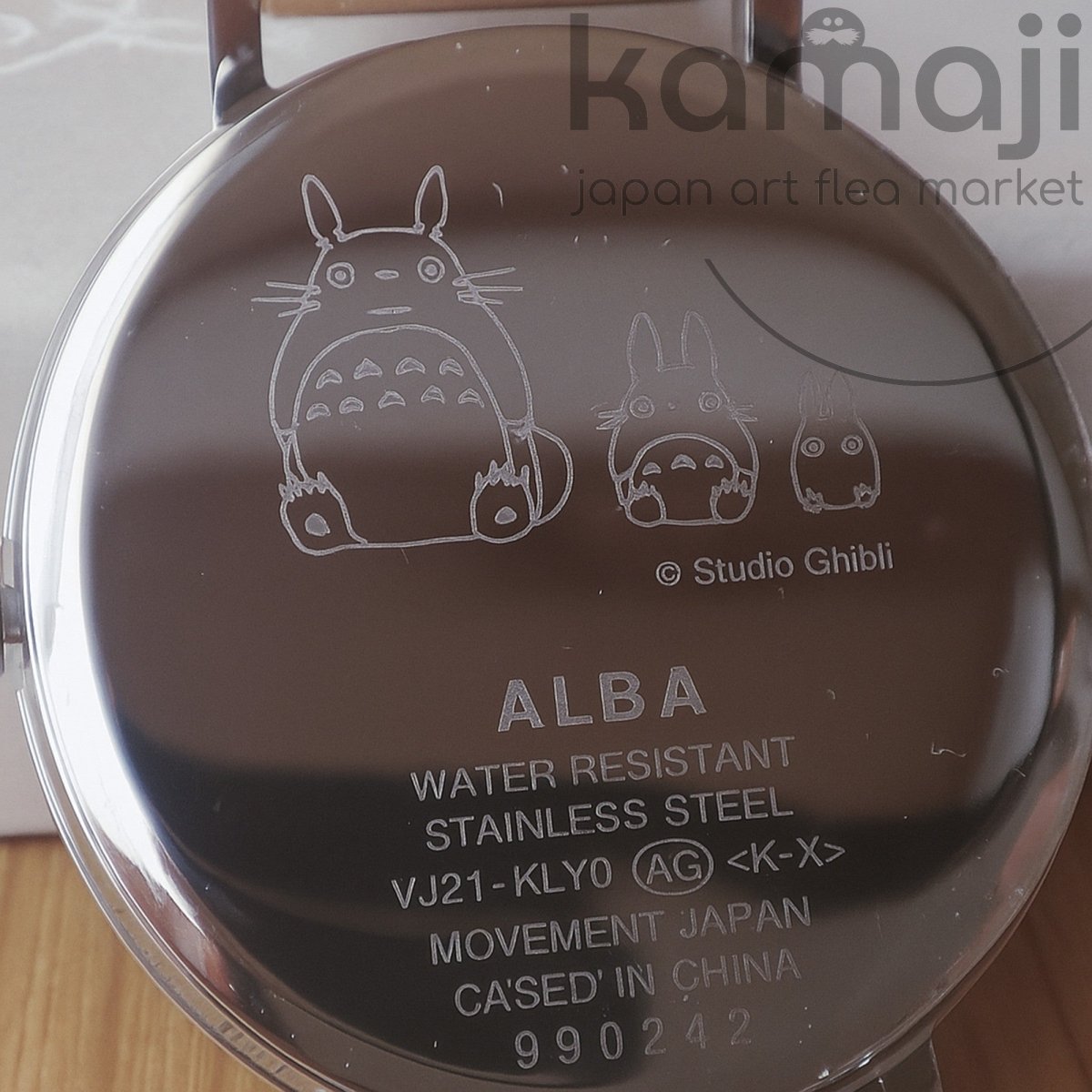 Official Ghibli My Neighbor Totoro Wrist Watch • Japanese Anime Watches • ALBA Seiko White - Kamaji Market