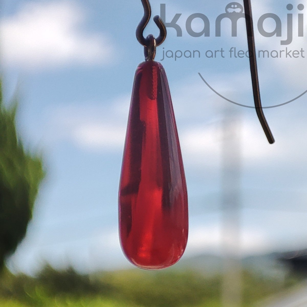 Official Ghibli Nausicaa Earrings • Japanese Handmade Jewelry • Ghibli Exhibition Exclusive - Kamaji Market