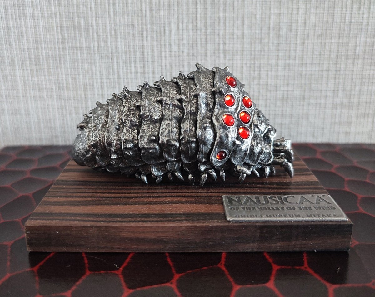 Official Ghibli Nausicaa King Bug Ohmu Metallic Figure • Ghibli Museum Exclusive - Kamaji Market