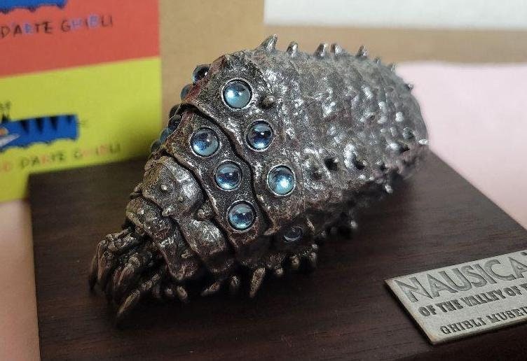 Official Ghibli Nausicaa King Bug Ohmu Metallic Figure • Ghibli Museum Exclusive - Kamaji Market