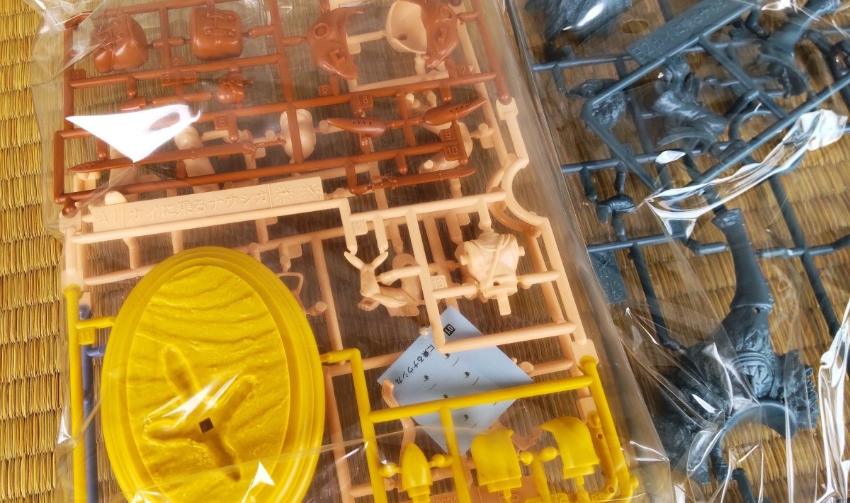 Official Ghibli Nausicaa Model Kit Mold/Miniature Set • Nausicaä of the Valley of the Wind Figurine/Statue/Replica/Home Decor/Diorama Gift - Kamaji Market