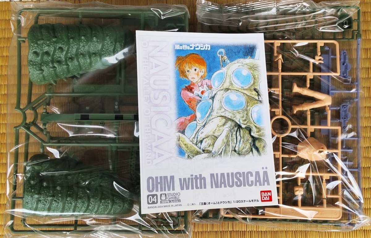 Official Ghibli Nausicaa Model Kit Mold/Miniature Set • Nausicaä of the Valley of the Wind Figurine/Statue/Replica/Home Decor/Diorama Gift - Kamaji Market