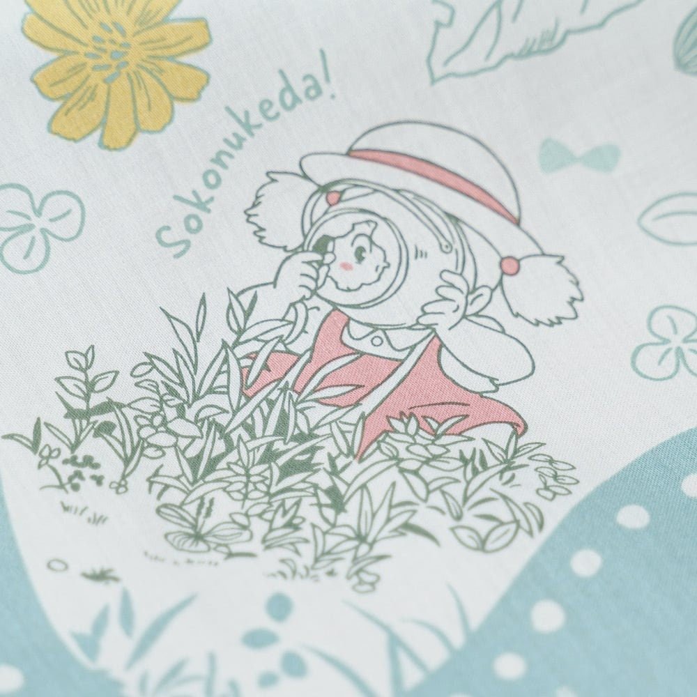 Official Ghibli Neckerchief/Scarf/Handkerchief • My Neighbor Totoro Bandana/Tapestry/Wall Hanging/Interior Decor - Kamaji Market