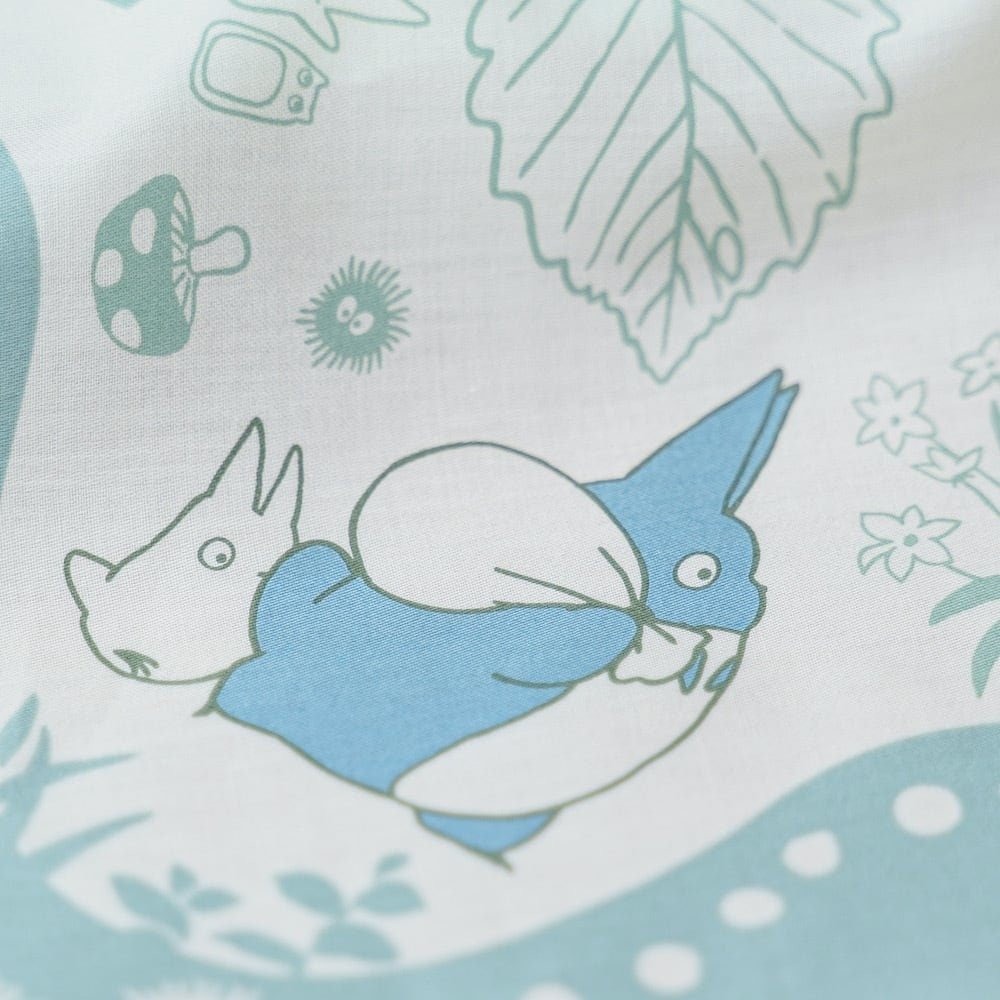 Official Ghibli Neckerchief/Scarf/Handkerchief • My Neighbor Totoro Bandana/Tapestry/Wall Hanging/Interior Decor - Kamaji Market