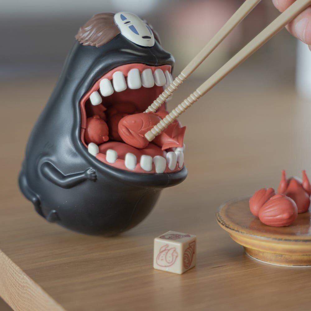 Official Ghibli No Face Figure Set/Balance Game • Spirited Away Figurine/Statue/Replica/Home Decor/Diorama - Kamaji Market