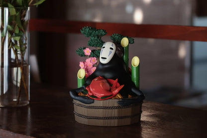 Official Ghibli No Face Figure • Spirited Away Figurine/Home Decor/Interior Diorama/Statuette/Replica • Kaonashi - Kamaji Market
