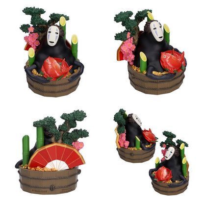 Official Ghibli No Face Figure • Spirited Away Figurine/Home Decor/Interior Diorama/Statuette/Replica • Kaonashi - Kamaji Market