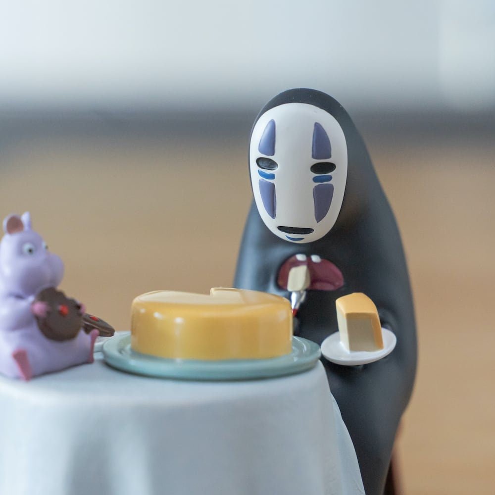 Official Ghibli No Face Figure/Accessory Case/Holder • Spirited Away Figurine/Statue/Replica/Interior Decor • Kaonashi - Kamaji Market