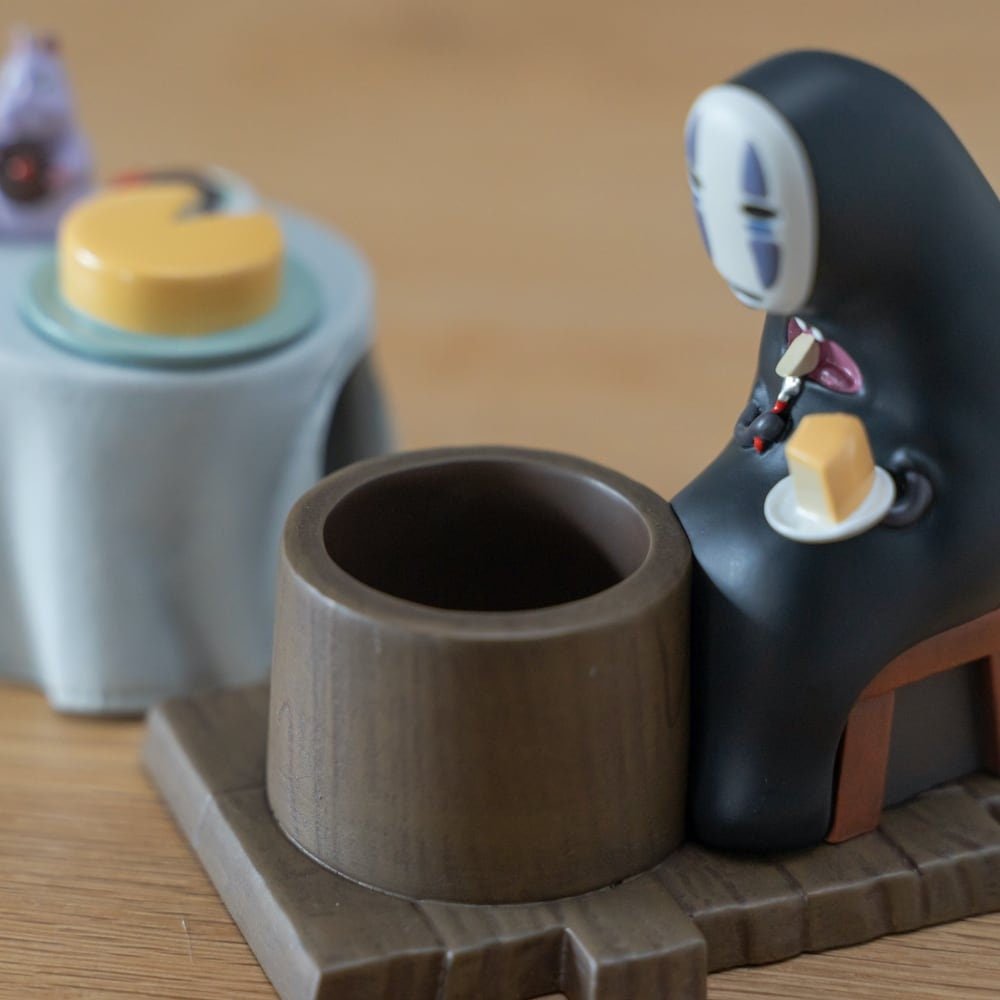 Official Ghibli No Face Figure/Accessory Case/Holder • Spirited Away Figurine/Statue/Replica/Interior Decor • Kaonashi - Kamaji Market