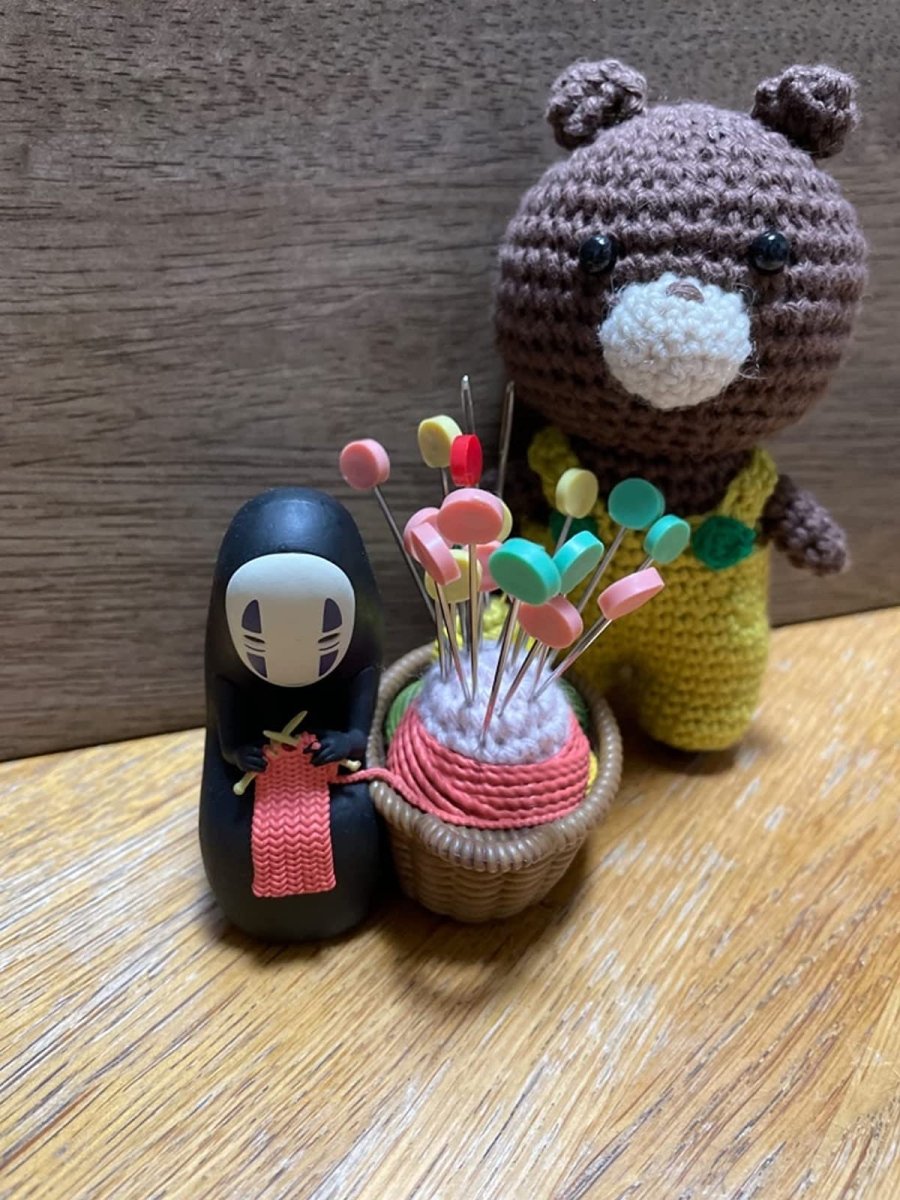 Official Ghibli No Face Figure/Accessory Holder/Jewelry Case • Spirited Away Figurine/Statue/Replica/Interior Decor/Diorama • Kaonashi Gift - Kamaji Market