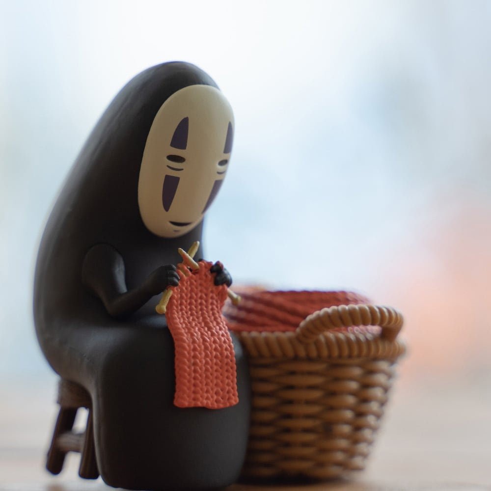 Official Ghibli No Face Figure/Accessory Holder/Jewelry Case • Spirited Away Figurine/Statue/Replica/Interior Decor/Diorama • Kaonashi Gift - Kamaji Market