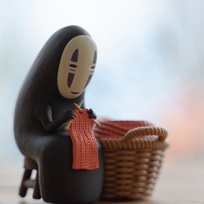 Official Ghibli No Face Figure/Accessory Holder/Jewelry Case • Spirited Away Figurine/Statue/Replica/Interior Decor/Diorama • Kaonashi Gift - Kamaji Market