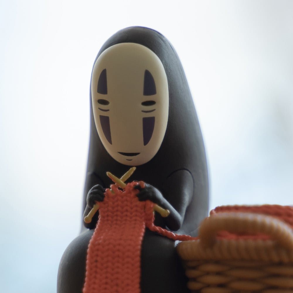Official Ghibli No Face Figure/Accessory Holder/Jewelry Case • Spirited Away Figurine/Statue/Replica/Interior Decor/Diorama • Kaonashi Gift - Kamaji Market