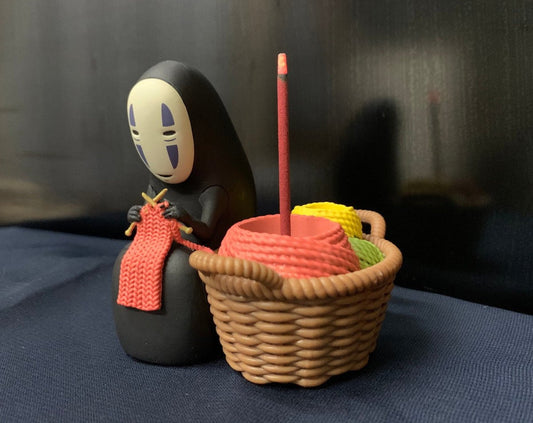 Official Ghibli No Face Figure/Accessory Holder/Jewelry Case • Spirited Away Figurine/Statue/Replica/Interior Decor/Diorama • Kaonashi Gift - Kamaji Market